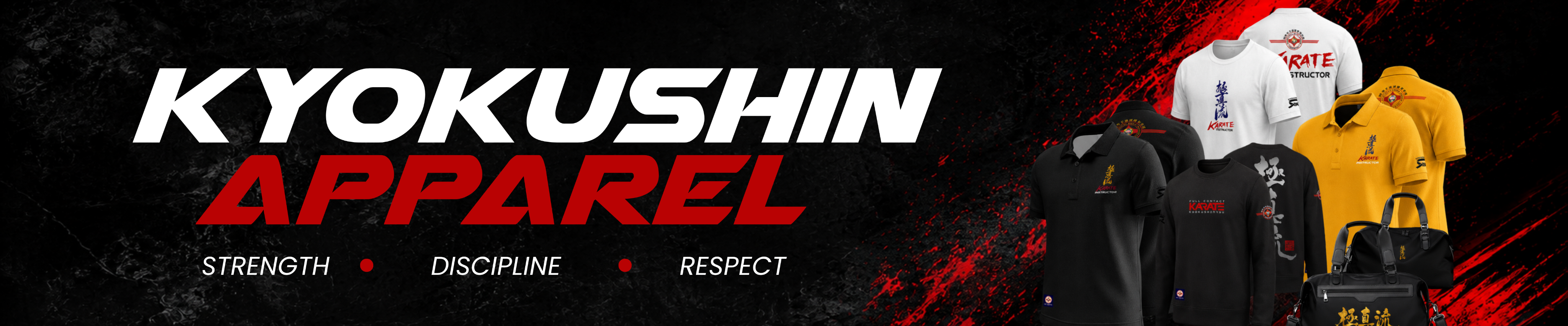 Kyokushin Apparel Banner